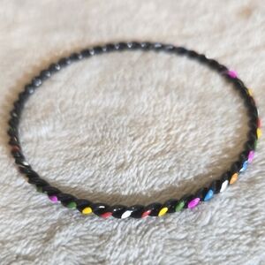 #008 Colorful Twisted Bangle Bracelet